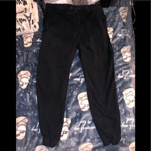 American Eagle Black Joggers SIZE Medium
